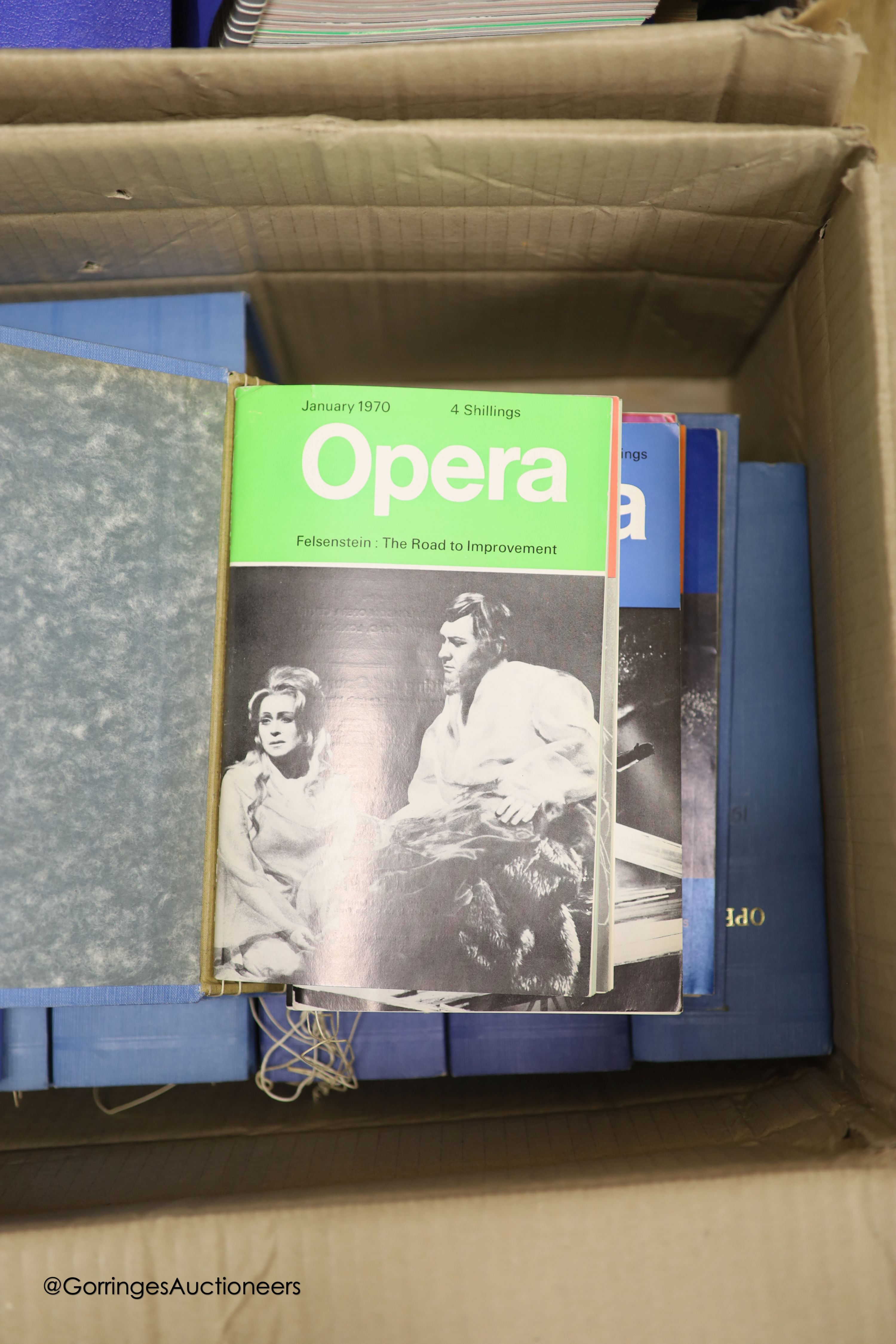 A large collection of Opera Magazines